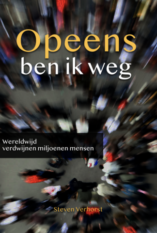 Opeens ben ik weg (voorkant)